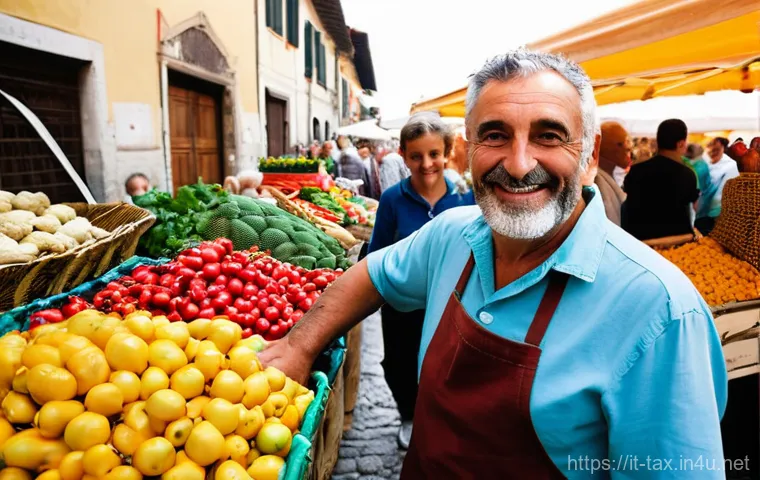 농지 취득과 세금 문제 - **Prompt:** "A dedicated female Italian agricultural entrepreneur (around 40s, wearing practical wor...