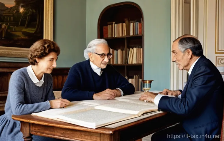 상속세 절세 전략 - **Digital Tax Management for Italian Succession**
    A sophisticated, modern Italian living room wi...