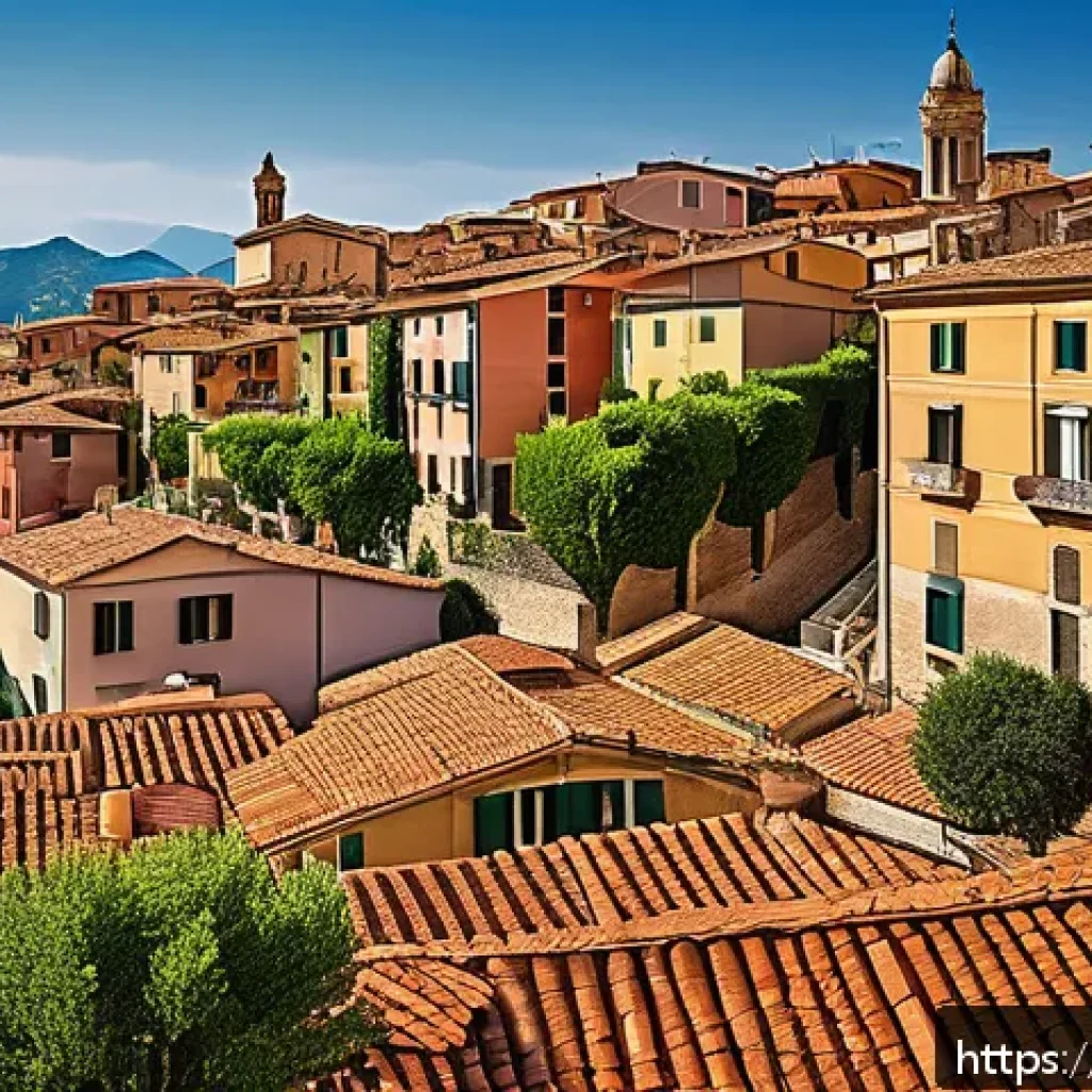 재산세 계산 기준 - A detailed infographic-style illustration showing the calculation of property tax value in Italy, fe...